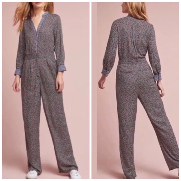 Anthropologie Pants - NWT Anthropologie Ett:twa Multicolor Jumpsuit Sz 6